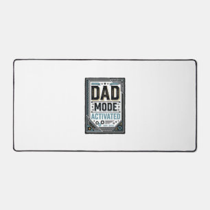 T-shirt ontwerp met vintage gravure 'Dad Mode geac Bureaumat