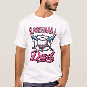 T-Shirt Ontwerp met Vintage Gravure voor Baseball 
