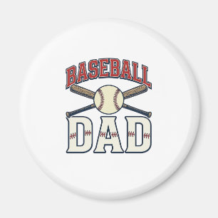 T-shirt ontwerp met vintage gravure voor baseball magneet
