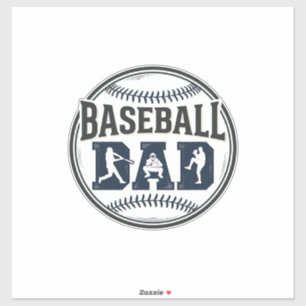 T-shirt ontwerp met vintage gravure voor baseball sticker