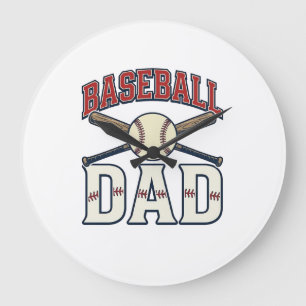 T-shirt ontwerp met vintage gravure voor honkbal v grote klok