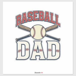 T-shirt ontwerp met vintage gravure voor honkbal v sticker