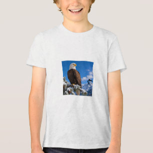 T-shirt ontwerp van adelaar @ kat kunst