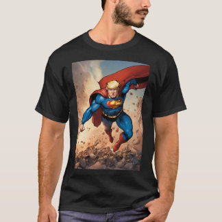 T-shirt ontwerp van Donald Trump, Super Hero