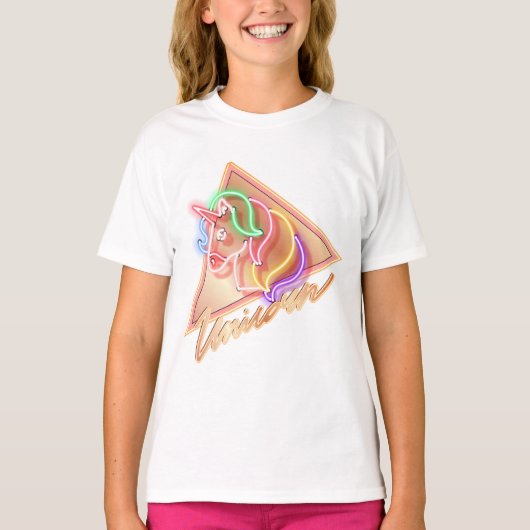T-shirt ontwerp van eenhoorn (Voorkant)