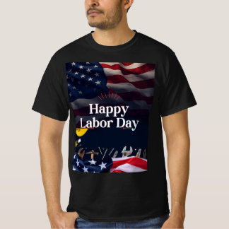 T-shirt ontwerp van gelukkige dag van de arbeid