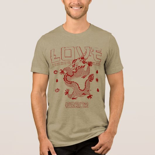 T-shirt ontwerp van liefde (Voorkant)