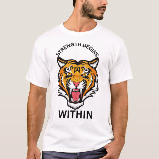 T-SHIRT-ONTWERP VAN TIGER T-SHIRT
