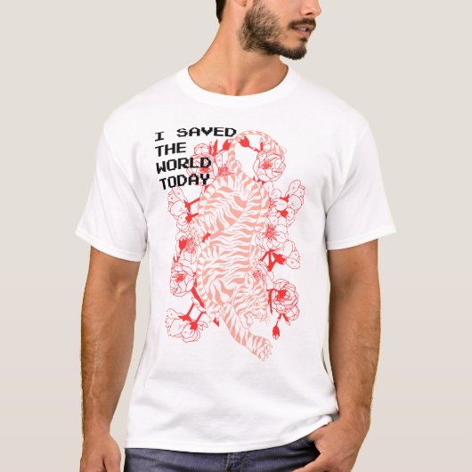 T-shirt ontwerp van wereld vandaag (Voorkant)