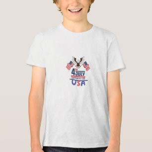 T-shirt ontwerp voor 4 juli