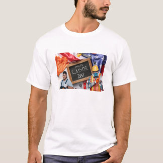 T-shirt ontwerp voor Dag van de Arbeid