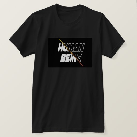T-shirt ontwerp voor een mens zijn (Design voorkant)
