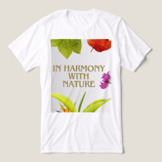 T-Shirt ontwerp voor het behoud van de natuur