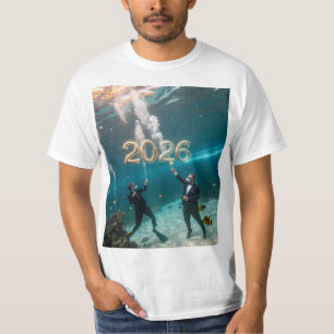 T-shirt ontwerp voor Nieuwjaar 2026