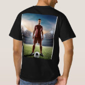 T-Shirt Ontwerp voor Voetbalfans (Achterkant)