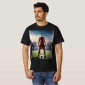 T-Shirt Ontwerp voor Voetbalfans (Voorkant volledig)