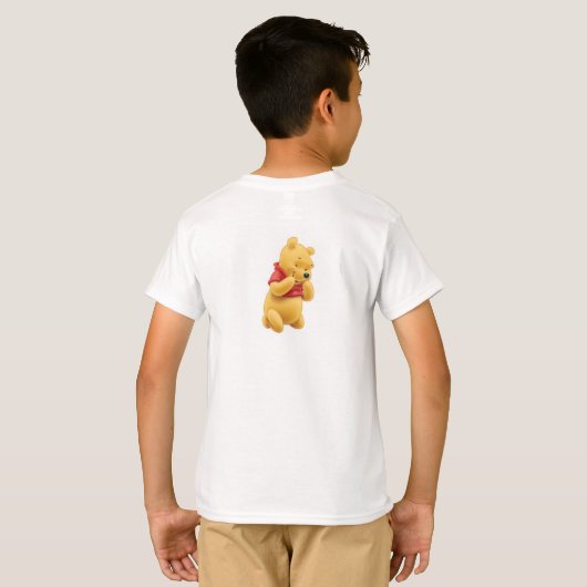 T-shirt ontwerpen in Winnie poo (Achterkant volledig)