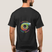 T-shirt ontworpen "TurboCharge uw training" (Achterkant)