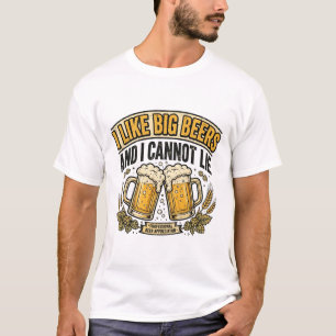 T-shirt ontworpen voor een bierdrinker