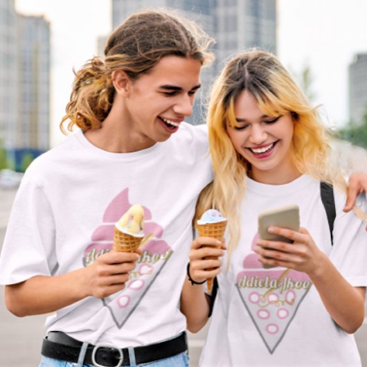 T-shirt Onweerstaanbaar IJs van Dichteres Adiela A