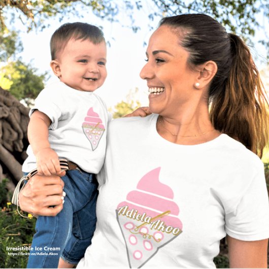 T-shirt Onweerstaanbaar IJs van Dichteres Adiela A