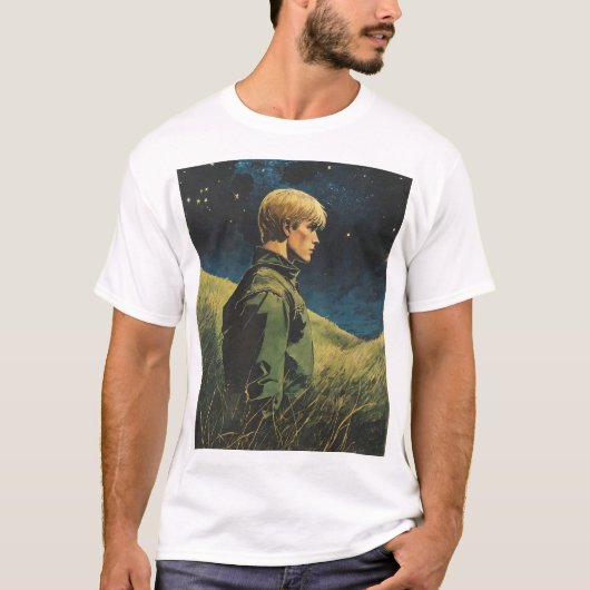 T-shirt oog- en jongensontwerper (Voorkant)