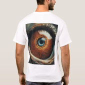 T-shirt oog- en jongensontwerper (Achterkant)