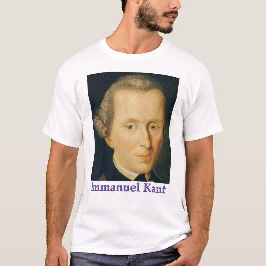 T-shirt op Kant en zijn wijsheid over vrede (Voorkant)