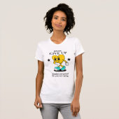 T-shirt op maat met esthetisch design (Voorkant volledig)