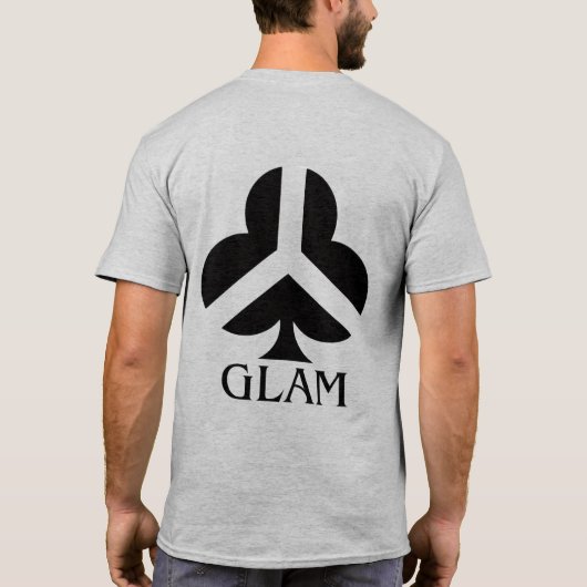 T-shirt op maat met uniek design (Achterkant)