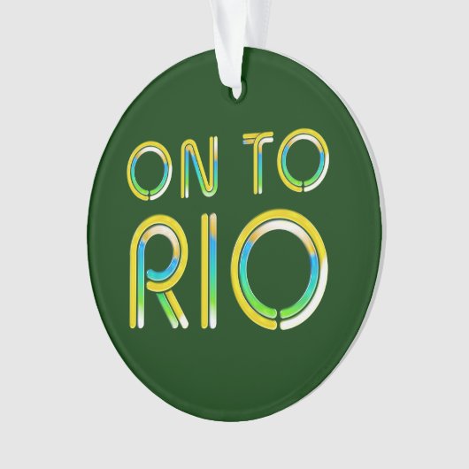 T-SHIRT op Rio Ornament (voorkant)