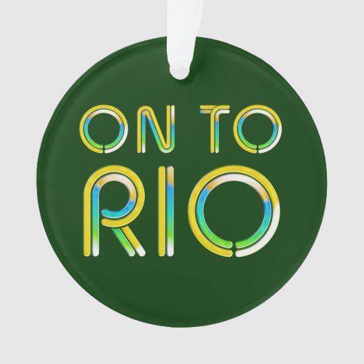 T-SHIRT op Rio Ornament (voorkant)