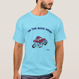 T-shirt: Opnieuw onderweg. T-shirt