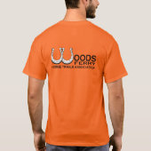T-shirt Oranje kleur (Achterkant)