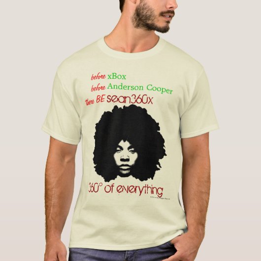 T-Shirt Organic sean360x BE 360° (Voorkant)