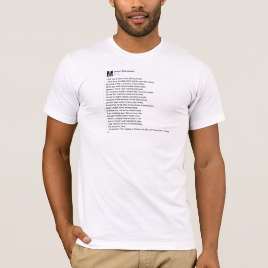 T-shirt Othello (Voorkant)