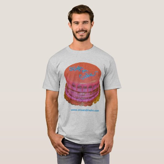 T-shirt, Otis en Melvin, "High on Cake" T-shirt (Voorkant volledig)