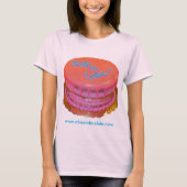 T-shirt, Otis en Melvin, "High on Cake" voor vrouw T-shirt (Voorkant)