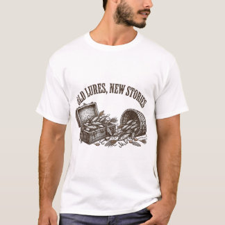 T-shirt 'Oude Lokaas Nieuwe Verhalen' – Oude Vistu