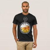 T-shirt "Oude school" van de stad Watch Brewing (Voorkant volledig)