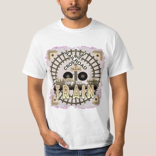 T-shirt Oude Trein (Voorkant)