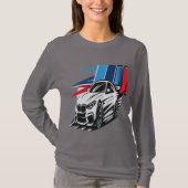 T-shirt over autosportwedstrijden (Voorkant)