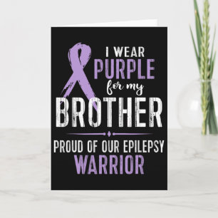 T-shirt over epilepsie bewustzijn Mijn broer krijg Kaart