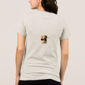 T-shirt over hondsliefde (Achterkant)