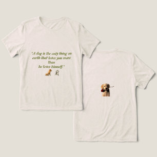 T-shirt over hondsliefde