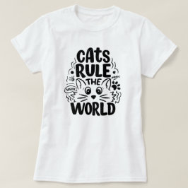 T-shirt over kattenliefde