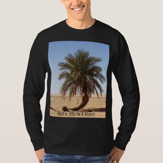 T-shirt over leven (Voorkant)