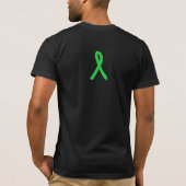 T-shirt over ziekte van Lyme, razernij Pijn bewust (Achterkant)