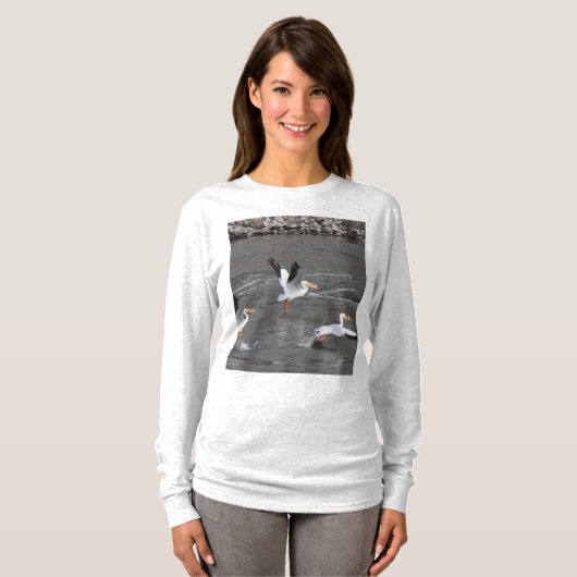 T-Shirt overgave aan het meer (Voorkant volledig)