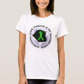 T-shirt 'Overlevende van de ziekte van Lyme superk (Voorkant)